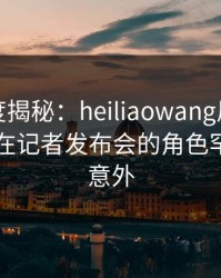 黑料深度揭秘：heiliaowang风波背后，网红在记者发布会的角色罕见令人意外